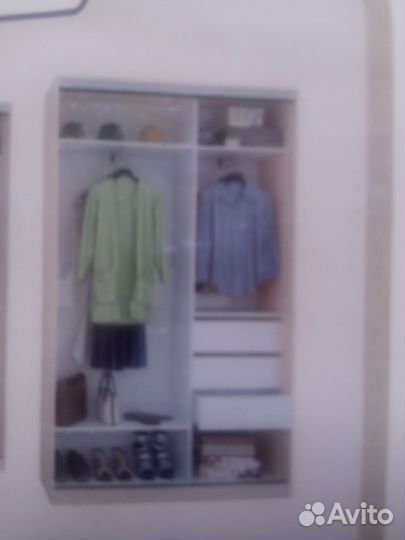 Шкаф купе с зеркалом бу