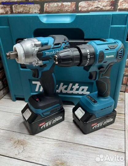 Набор Makita 2в1 Шуруповерт, гайковерт