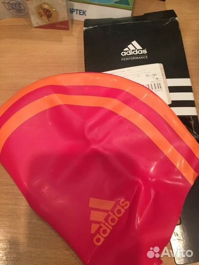 Шапочка д/плавания adidas новая