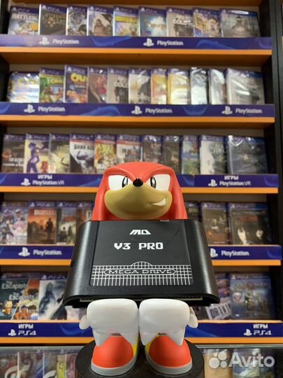 Картридж Sega со слотом под карту памяти