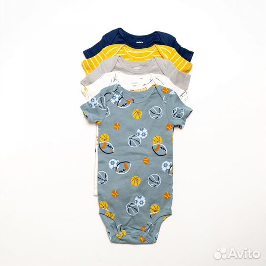 Carter's боди 5шт комплект на 18 мес из США