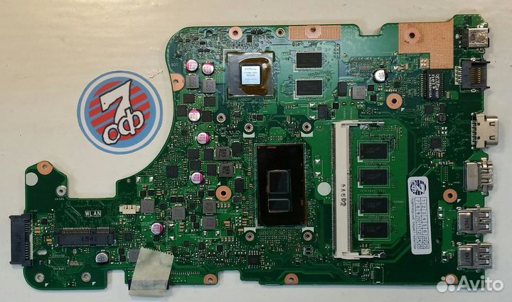 Материнская плата ноутбука Asus X555UJ i7-6500U