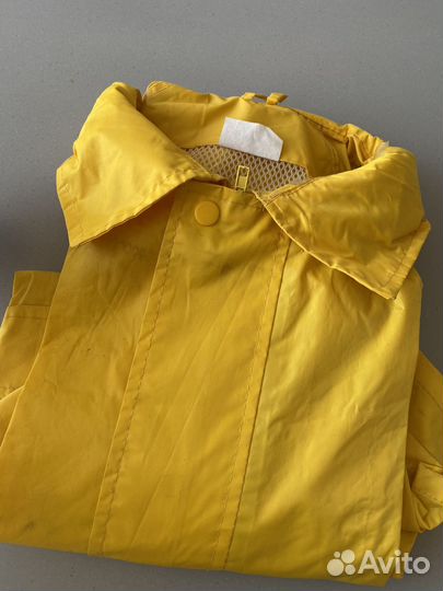 Дождевик желтый размер L