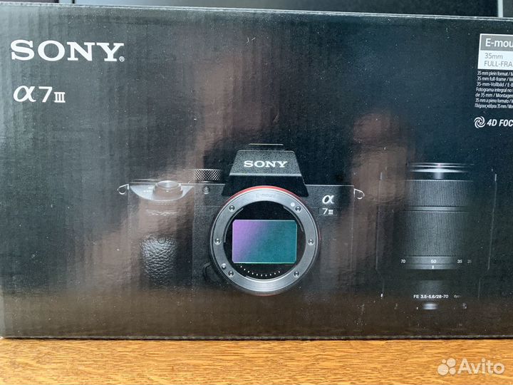 Sony a7 iii (body)