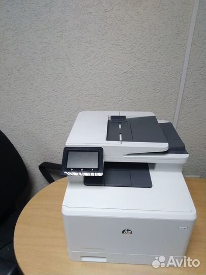 Цветное мфу HP color laserjet M477fdn