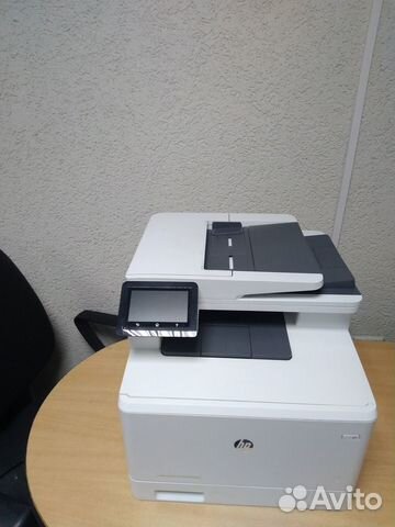 Цветное мфу HP color laserjet M477fdn