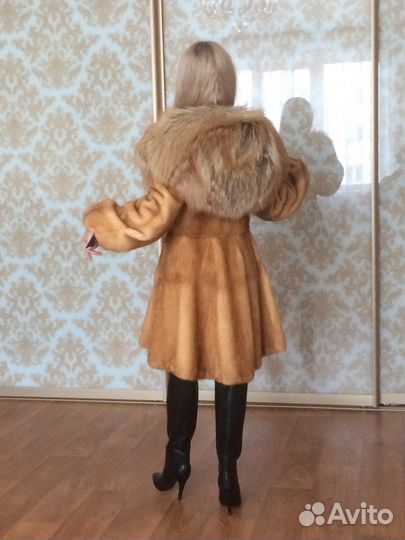 Шуба норковая 42 размер