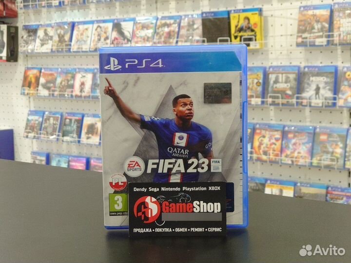 FIFA 23 ps4 бу