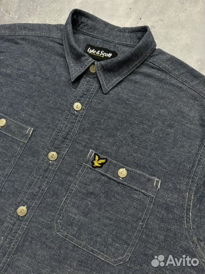 Джинсовая Рубашка Lyle Scott оригинал