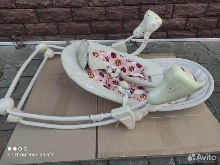 Детская кровать качалка
