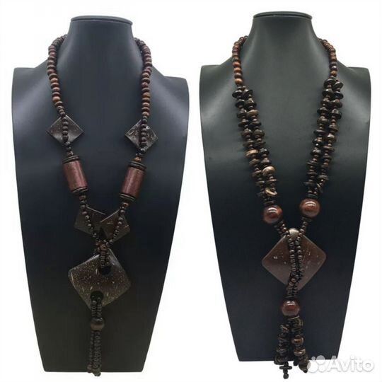 Суперское колье с подвеской бохо дерево