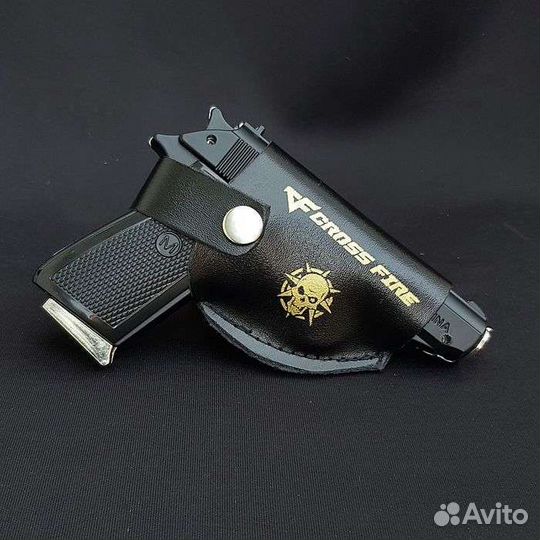 Железный пистолет зажигалка