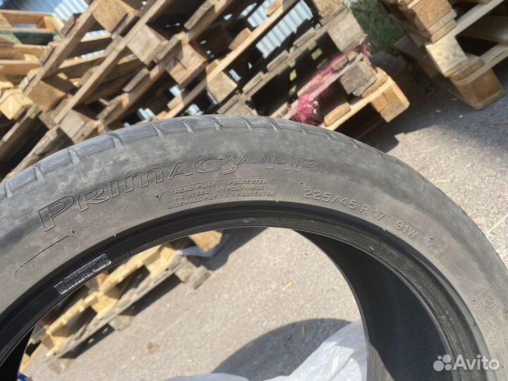 Колеса michelin hp r17 225/45 91Y R17