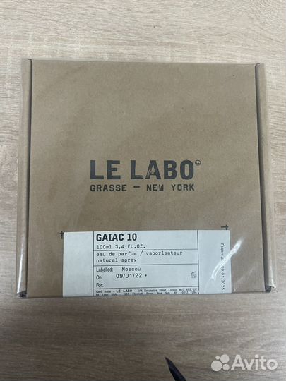 Le labo Gaiac 10