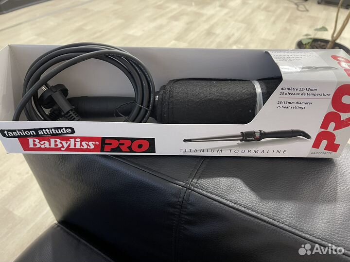 Конусная плойка babyliss 25