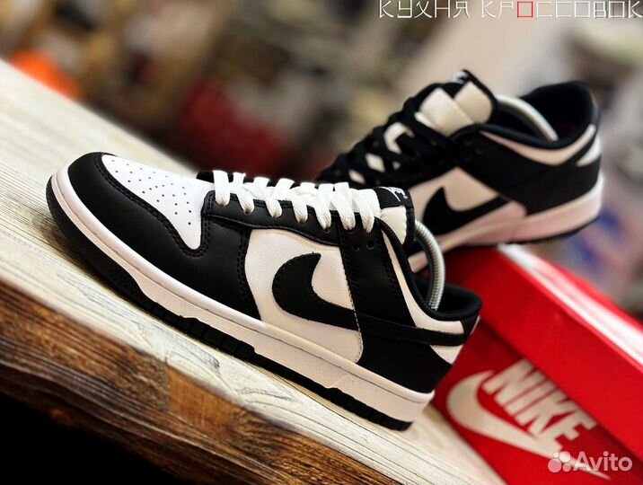 Кроссовки летние мужские Nike Dunk Low Panda, 38