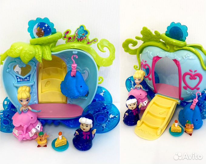 Принцессы Disney куклы Эльза новая Бель домики
