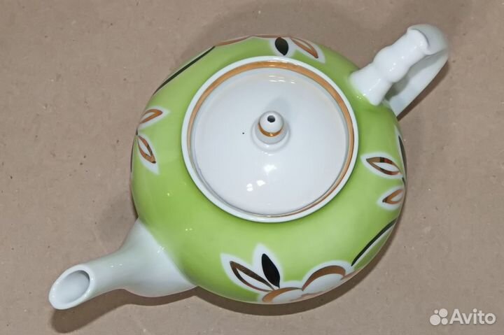 Сервиз чайный Зеленый сад Дулево СССР 60-е