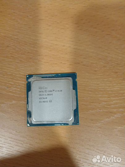 Процессор Intel core i3 4150 рабочий