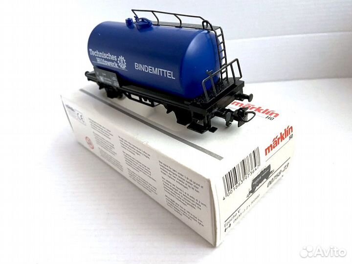 Грузовой вагон - цистерна Marklin H0 00758-23