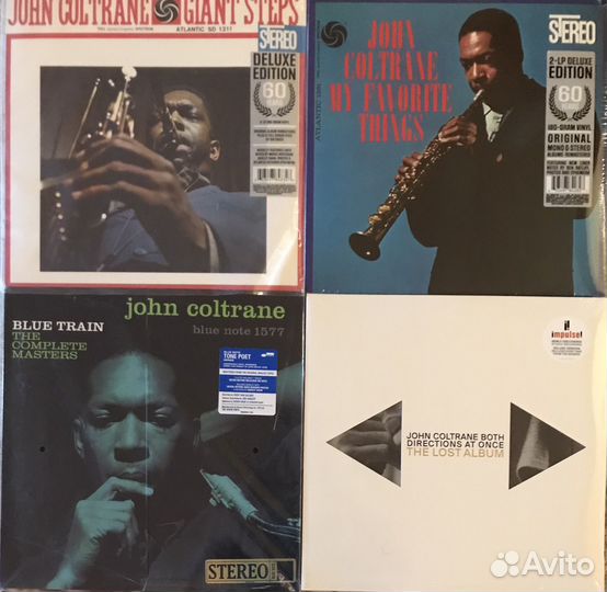 John Coltrane Blue note Atlantic Rhino