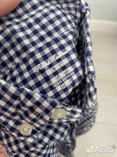 Рубашка uspa polo RL шорты Nike 3-6m мальчик