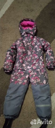 Зимний комбинезон для девочки 122