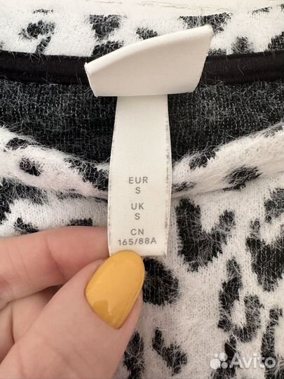 Кофта H&M укороченная р-р S