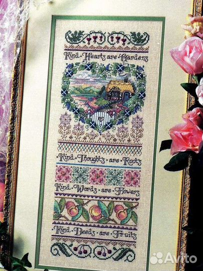Схема для вышивки Сад доброты Sandy Orton