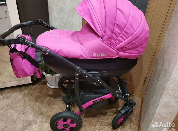 Коляска camarelo 3 в 1