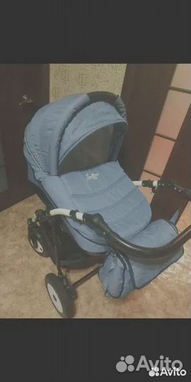 Коляска 2 в 1 Индиго