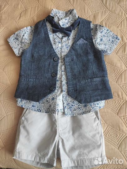 Стильный костюм для мальчика 1-2 года