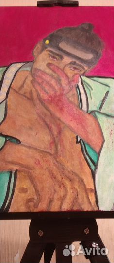 Картина акрилом на холсте