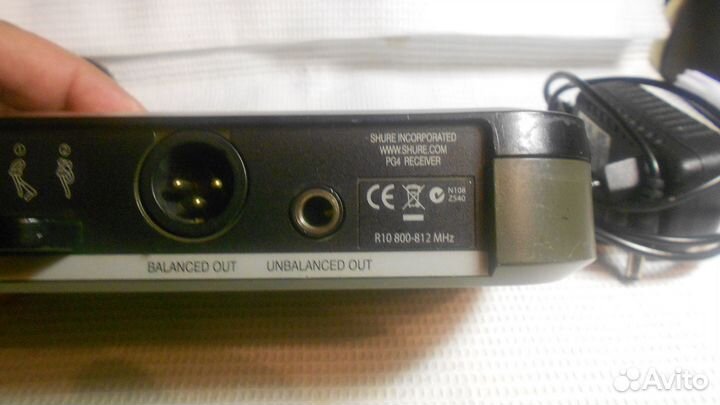 Вокальная радиосистема shure PG4/ PG-58 (оригинал)