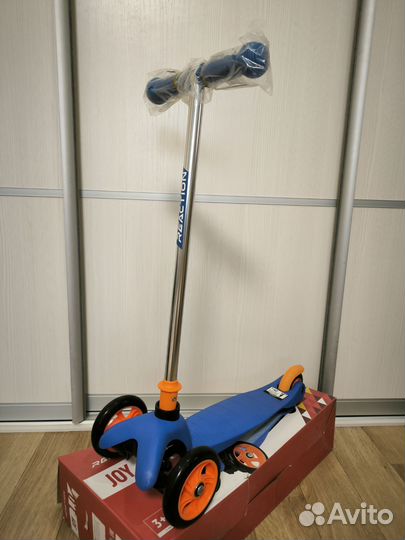 Самокат reaction 3W Boy, детский, 3-колесный