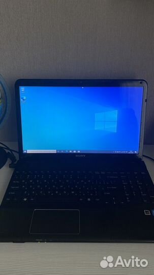 Ноутбук Sony vaio sve151d11v рабочий