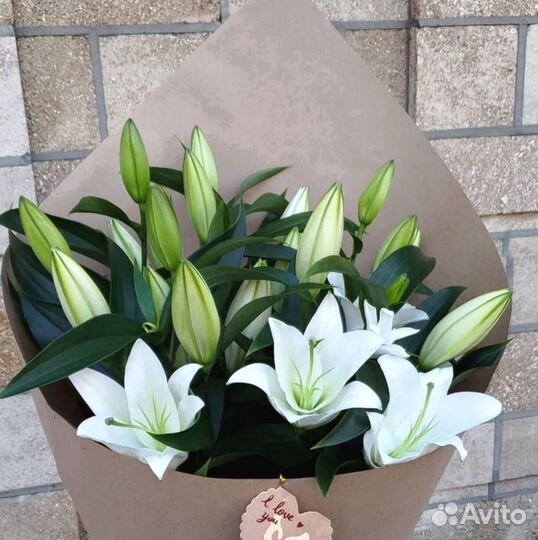 Букет из лилий