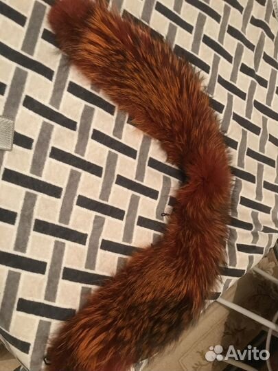 Меховой воротник лиса