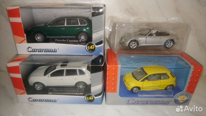 Модели фирмы Hongwell Toys Ltd. (Cararama)