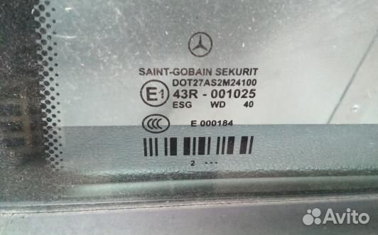 Дверь задняя левая mercedes benz E-class W212 (9AG04FG01)