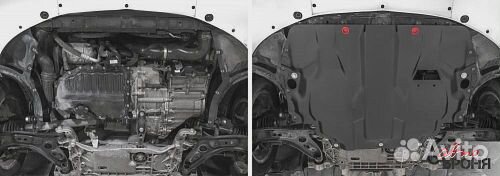 Защита картера seat Toledo 2004-2009