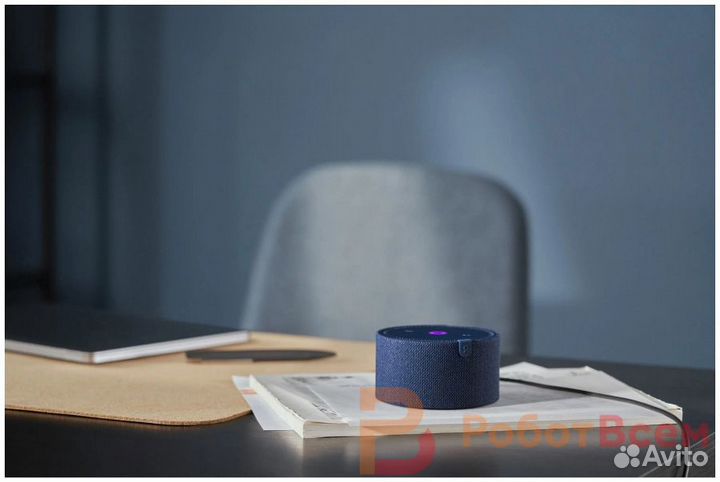 Умная колонка Яндекс Станция Мини Плюс с Алисой