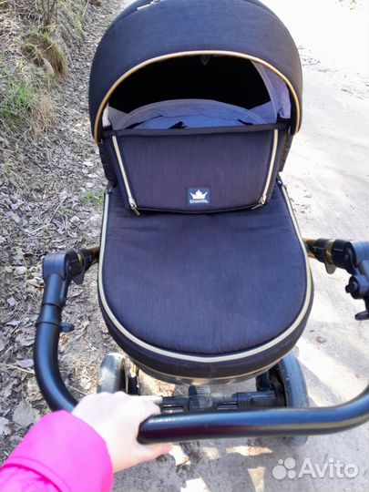 2 в 1 adamex chantal коляска