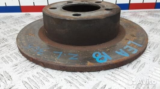 Диск тормозной задний renault master 2 (LEA18LR01)