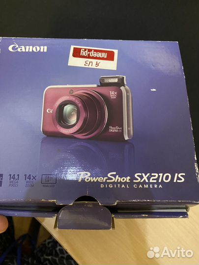 Компактный фотоаппарат canon sx