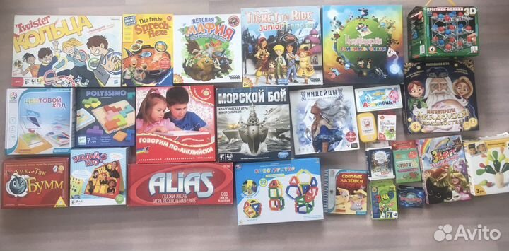 Игры настольные для детей