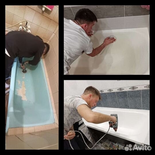 Реставрация ванн, джакузи, душевых кабин, поддонов