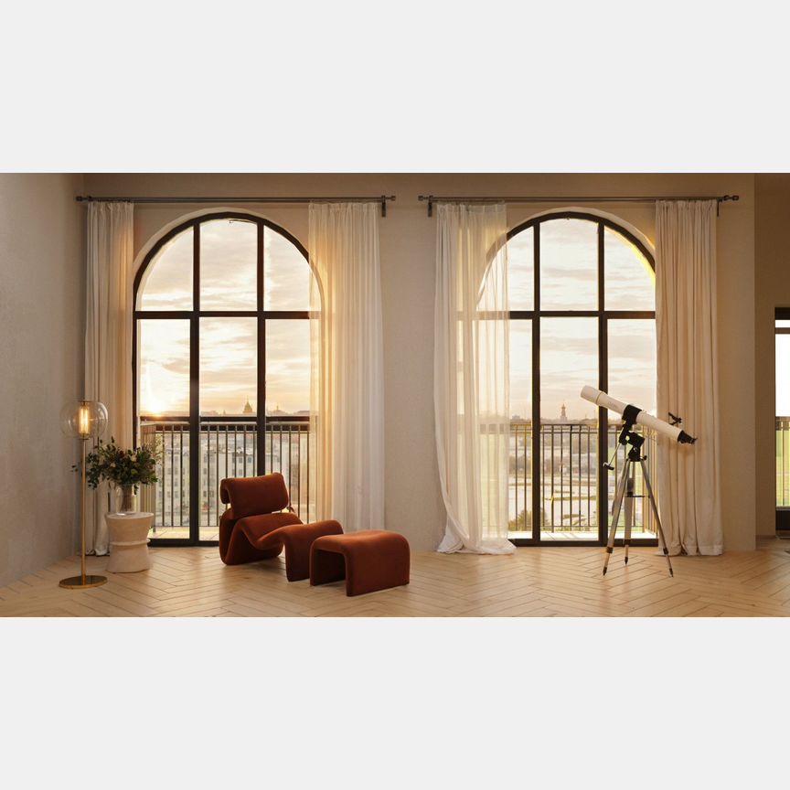 3-к. квартира, 75,6 м², 4/8 эт.