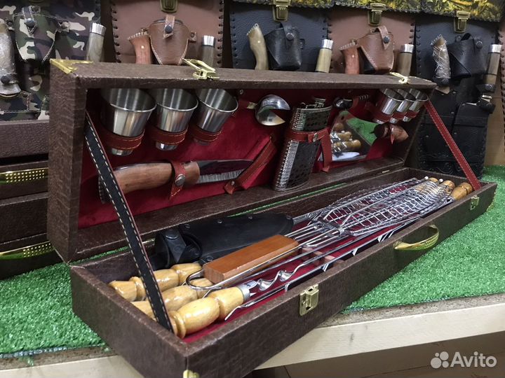 Шашлычные наборы, Шампура