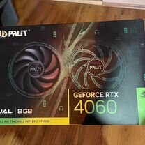 Видеокарта rtx 4060 palit dual